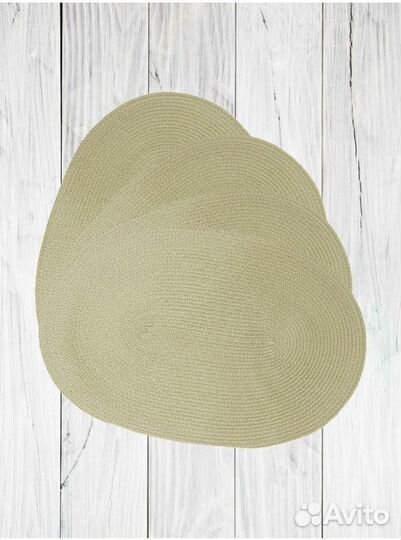 Салфетки/Плейсмат овальный 30х45 см, 4 шт