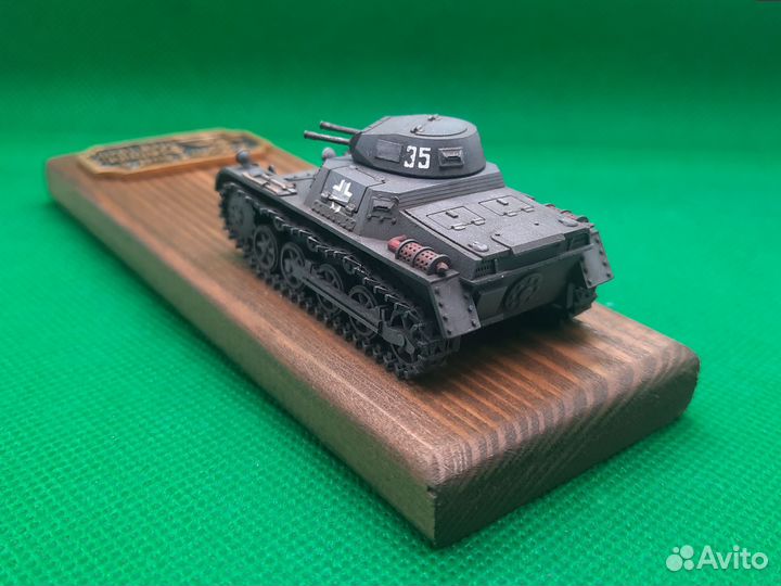 Модель танка Pz I Ausf A 1/72 (3D печать)