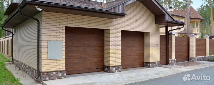 Гаражные Секционные ворота / Установка Под Ключ