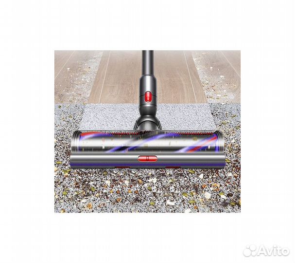 Пылесос Dyson Outsize Plus SV29 (448114-01), никел