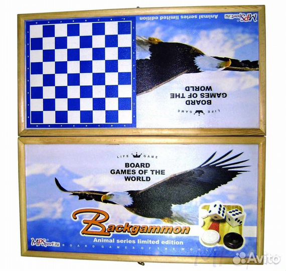 Шахматы нарды шашки 3 в 1