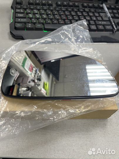 Стекло зеркала R opel astra H правое с подогревом