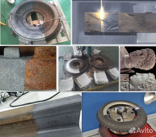 Лазерная чистка металла