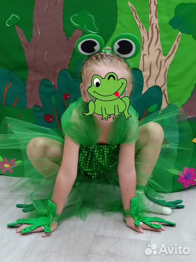 Костюм лягушки для девочки
