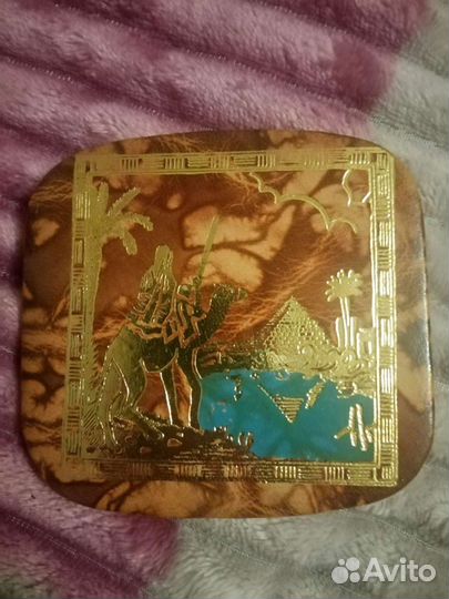 Подставка под горячее нат кожа