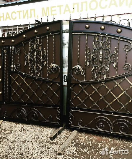 Кованые ворота