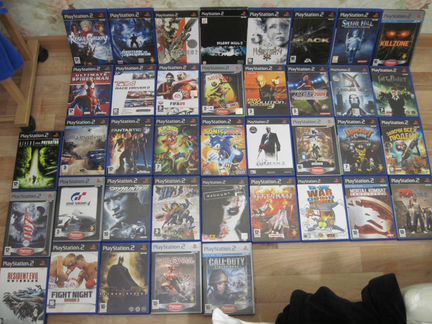 Официальные диски для Sony Playstation 2