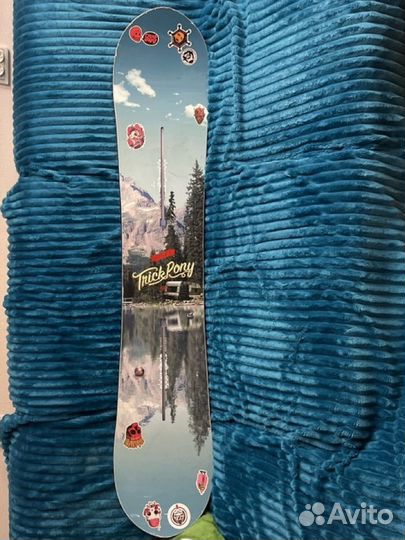 Сноуборд burton trick pony 154 см