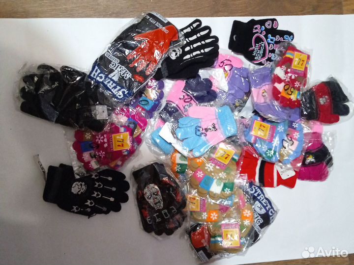 Перчатки зимние детские