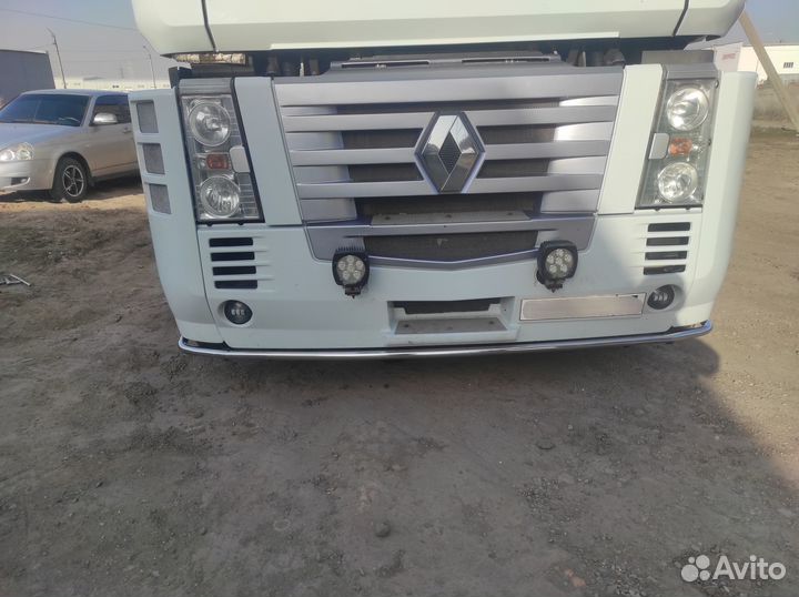 Renault Magnum - Защита топливных баков