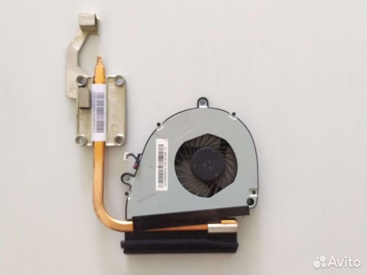 Кулер с радиатором, задняя крышка ноутбук