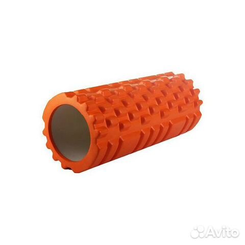 Валик для фитнеса (33,5х14см) оранжевый