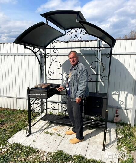 Мангал кованый