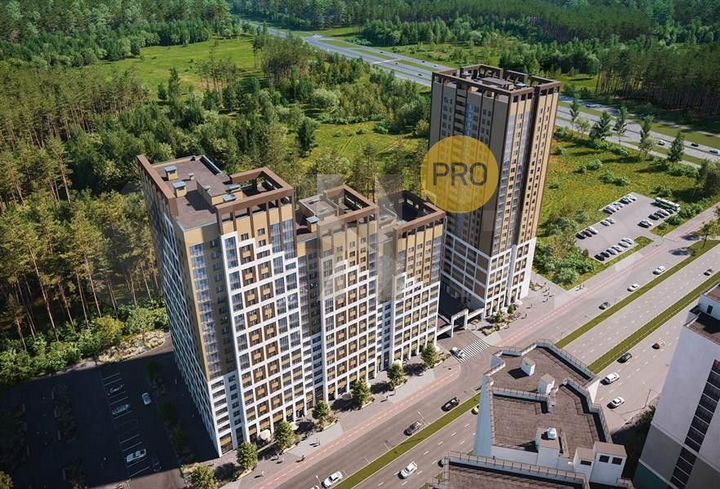 2-к. квартира, 58,3 м², 5/21 эт.