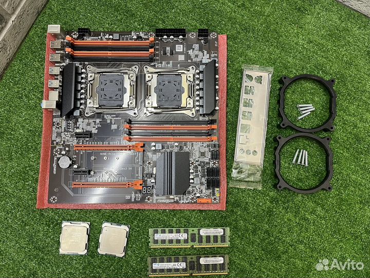 X99 Dual 2011v3 + 2*xeon 2670v3 +DDR4 32gb