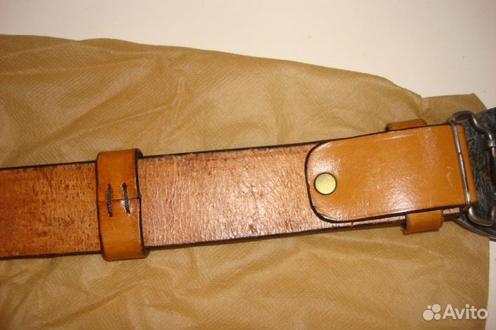 Мужской кожаный ремень оригинал