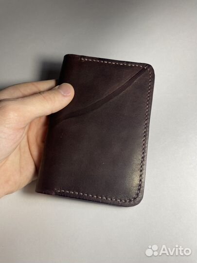 Обложка на паспорт из натуральной кожи