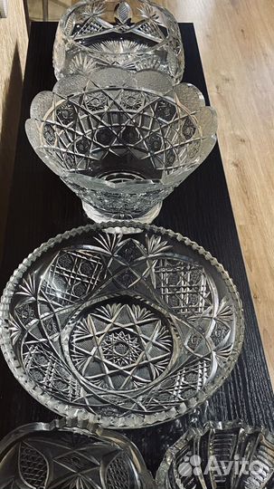 Ваза хрустальная СССР