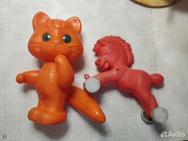 Игрушки СССР дутыши пластик