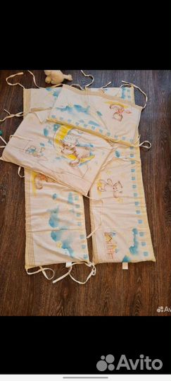 Бортики в детскую кроватку