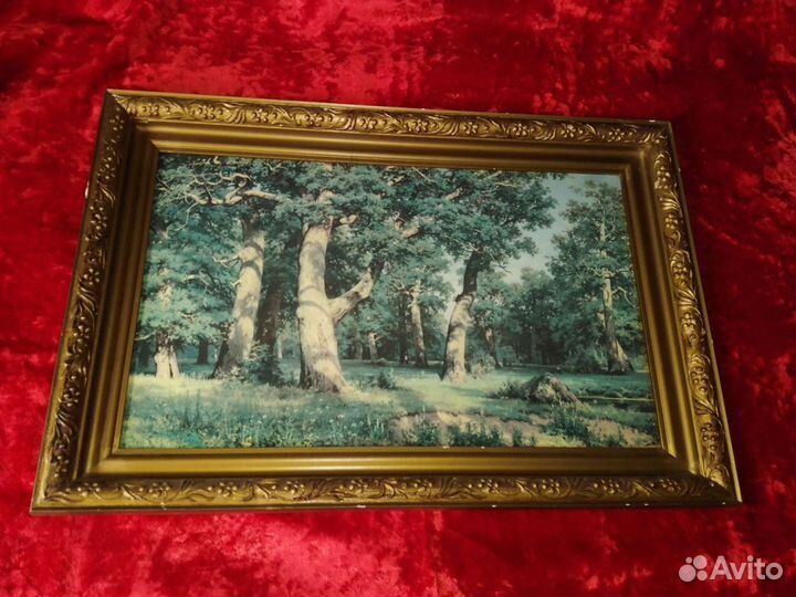 Картина ссср. Шишкин. Дубовая роща
