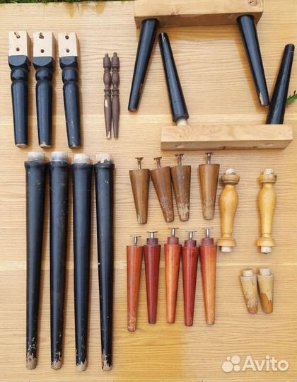 Резные балясины и ножки для мебели СССР