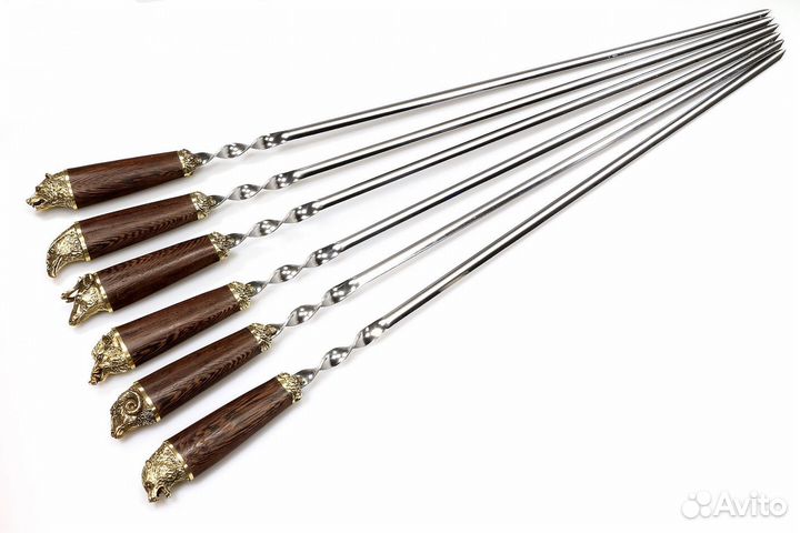 Шампур для люля - кебаб Горный баран (объемная руч