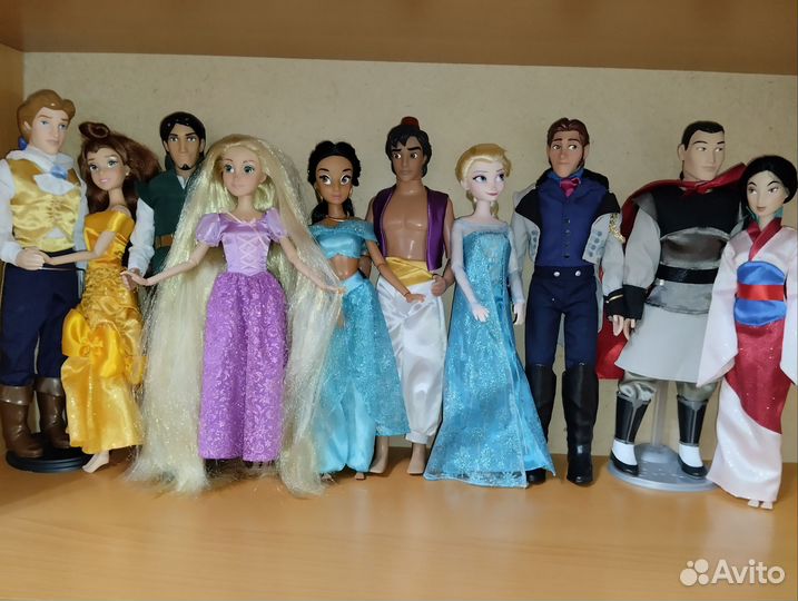 Принцы и принцессы Дисней