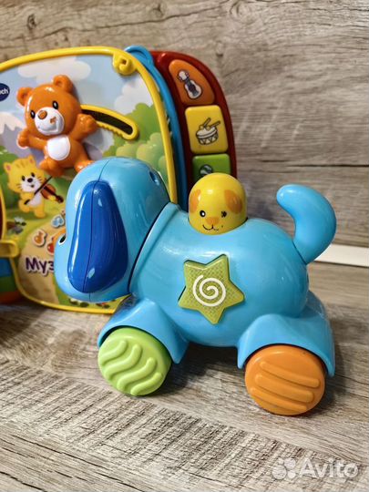 Музыкальные игрушки книга vtech