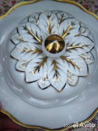 Махровая роза,Криммер Э.М.Лфз кофейный сервиз