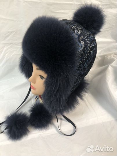 Шапка меховая детская