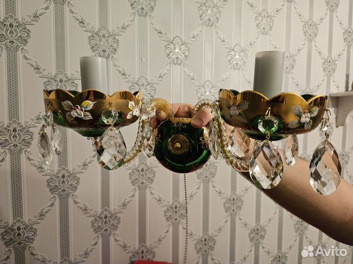 Люстра и 2 шт бра комплект