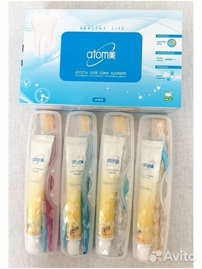 Атоми система по уходу за полостью рта (4 шт)
