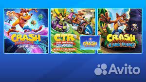 Crash Bandicoot - Crashiversary (3в1) на PS4 и PS5