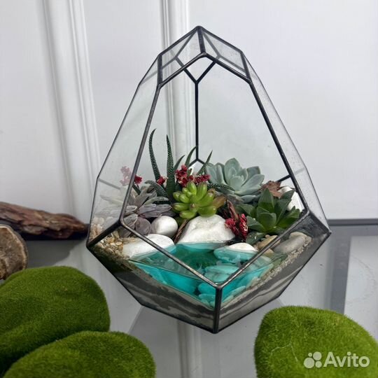 Флорариумы, подарки на 8 марта