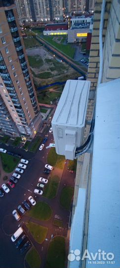 Установка кондиционеров, закладка трасс