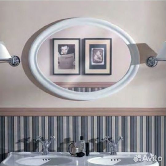 Зеркало simas 900*620 las1 bi Белое