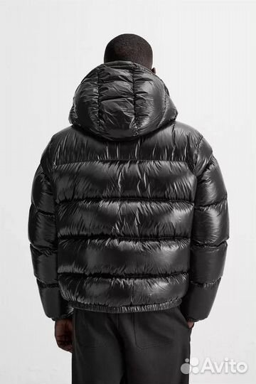 Пуховик Zara Moncler глянцевый