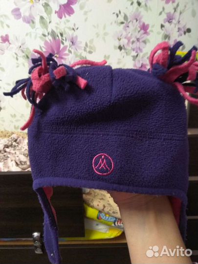 Шапка + снуд для девочки