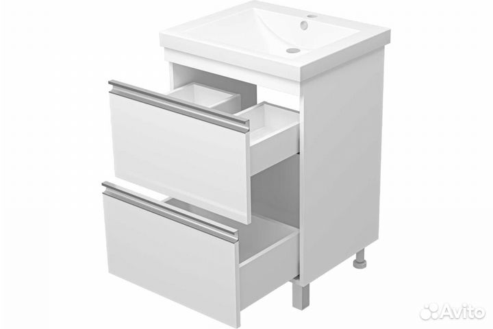 Тумба под раковину напольная Misty Ингрид - 60 с