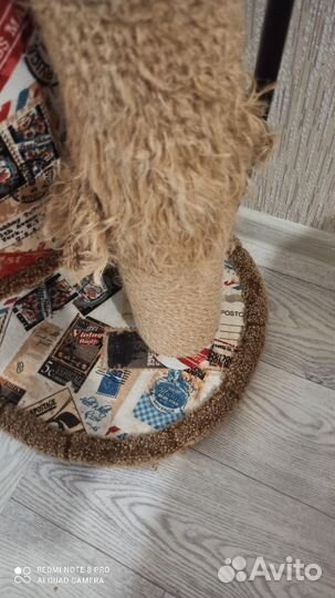 Когтеточка домик для кошки бу