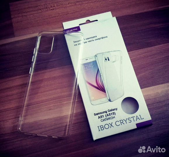 Samsung A51 Новый Прозрачный Чехол А51 Силикон TPU