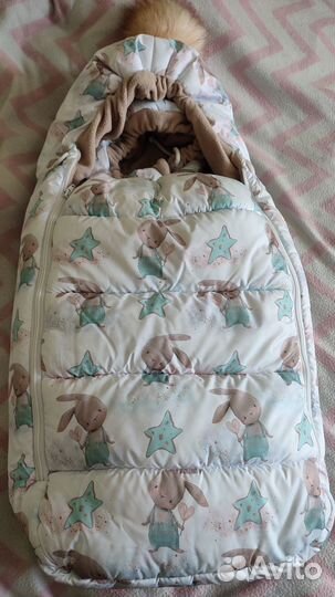 Конверт на выписку зимний