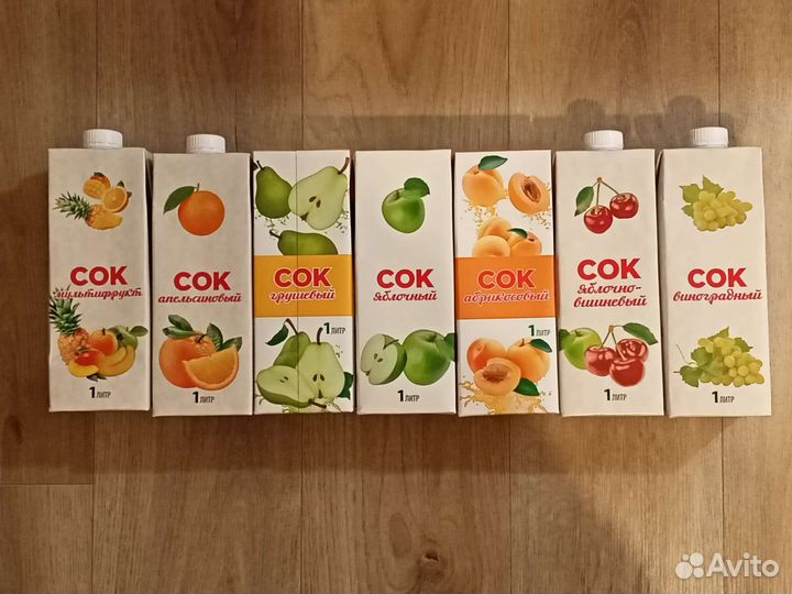 Соки, какао, кофе, чай, цикорий, кисель