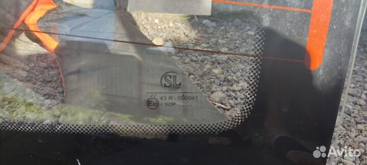 Заднее стекло ваз 2112