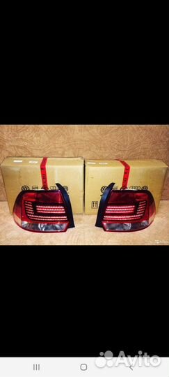 Фонарь задний Volkswagen polo 5 2015 +