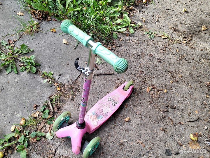 Самокат детский трехколесный бу
