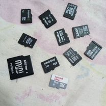 Карты памяти micro-sd, mini-sd