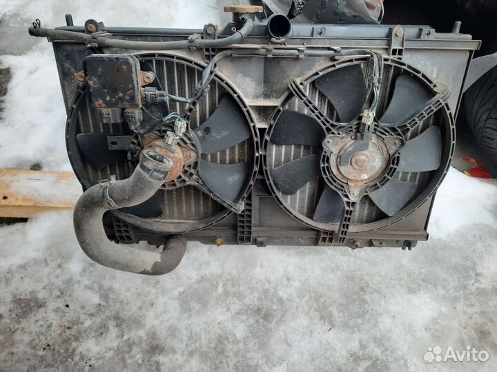 Радиатор охлаждения mitsubishi lancer 9