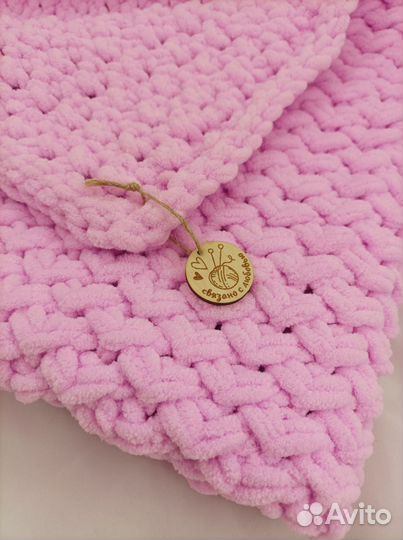 Плед из Alize puffy 